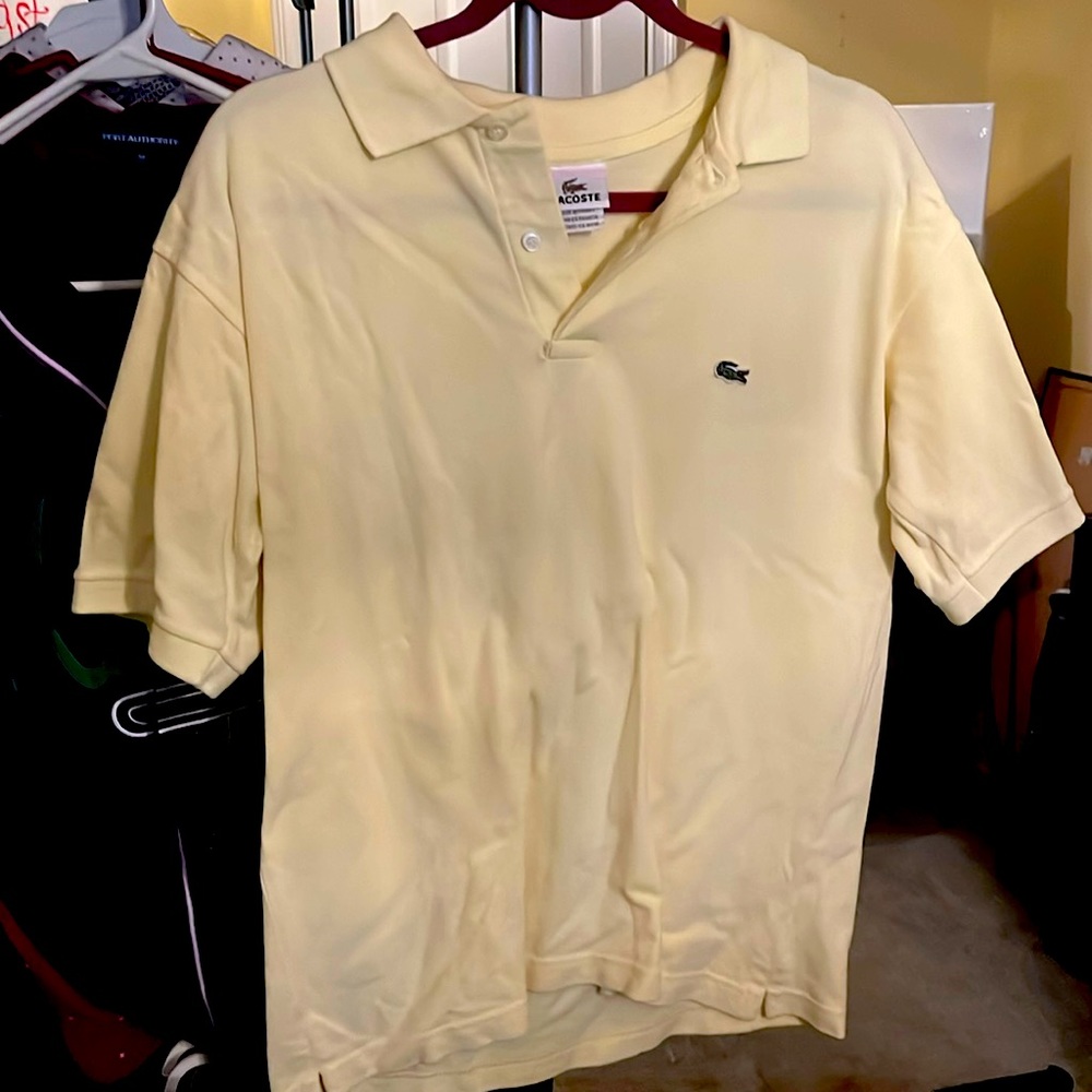 Lacoste polo size 6
